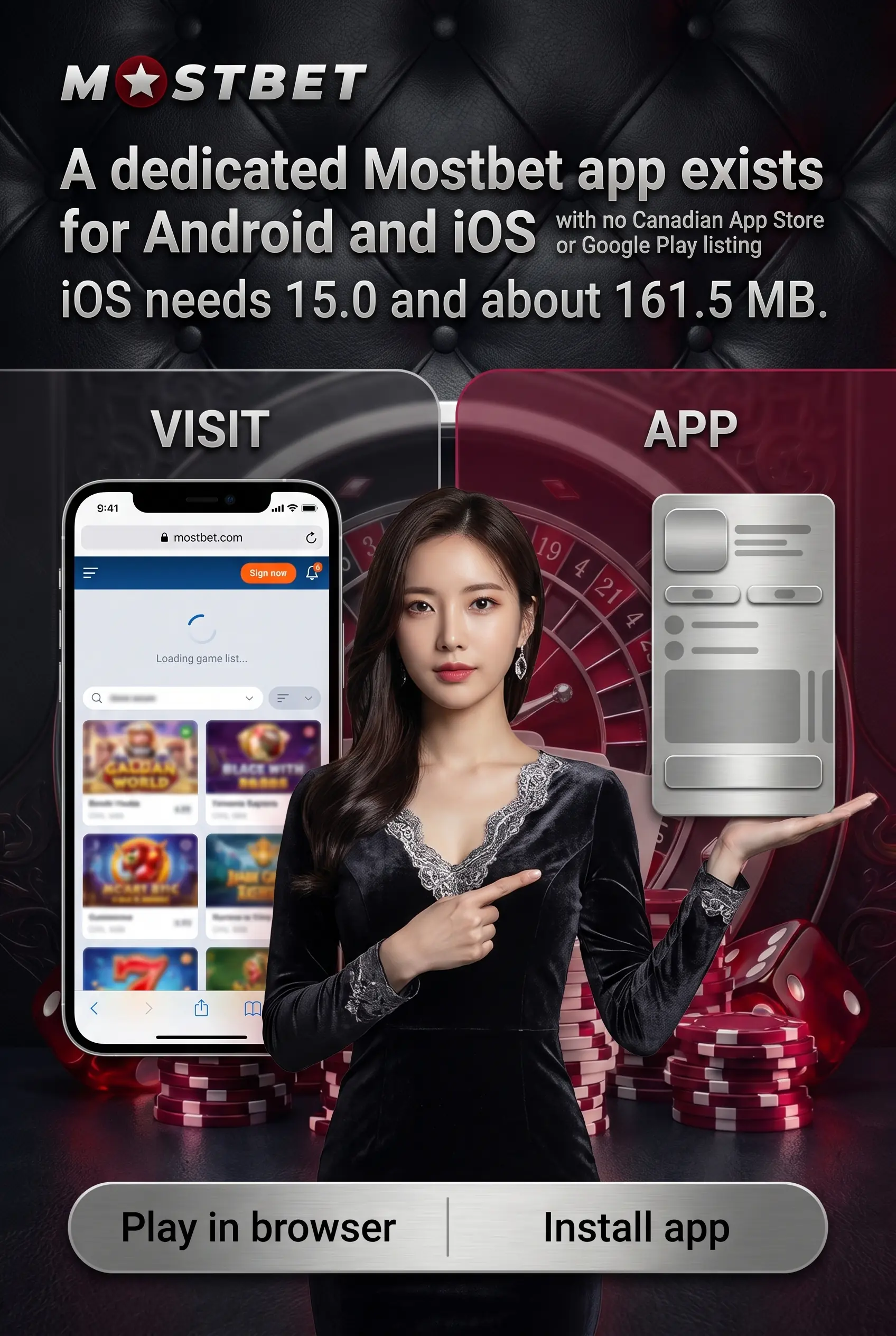 Mostbet Casino on mobile phone