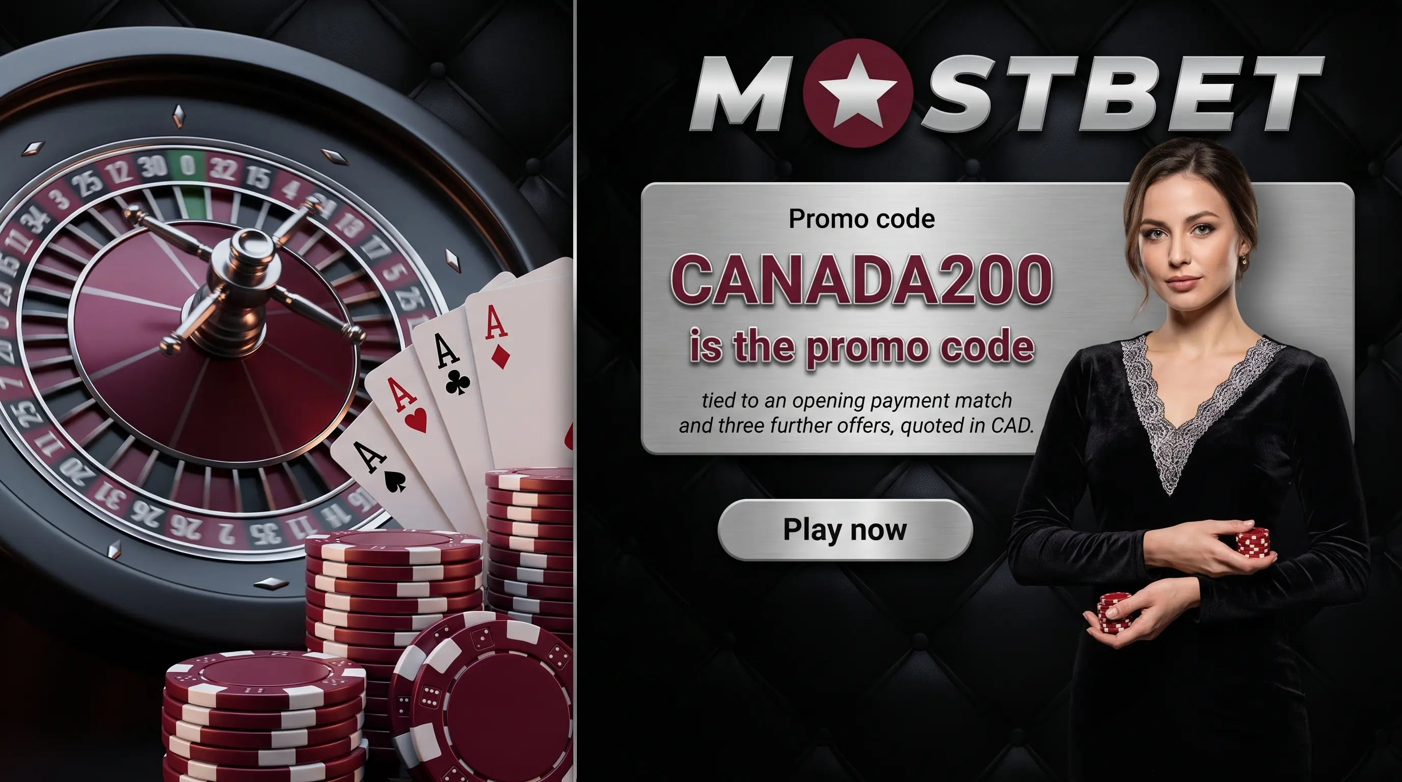 Mostbet CANADA200 promo code welcome offer