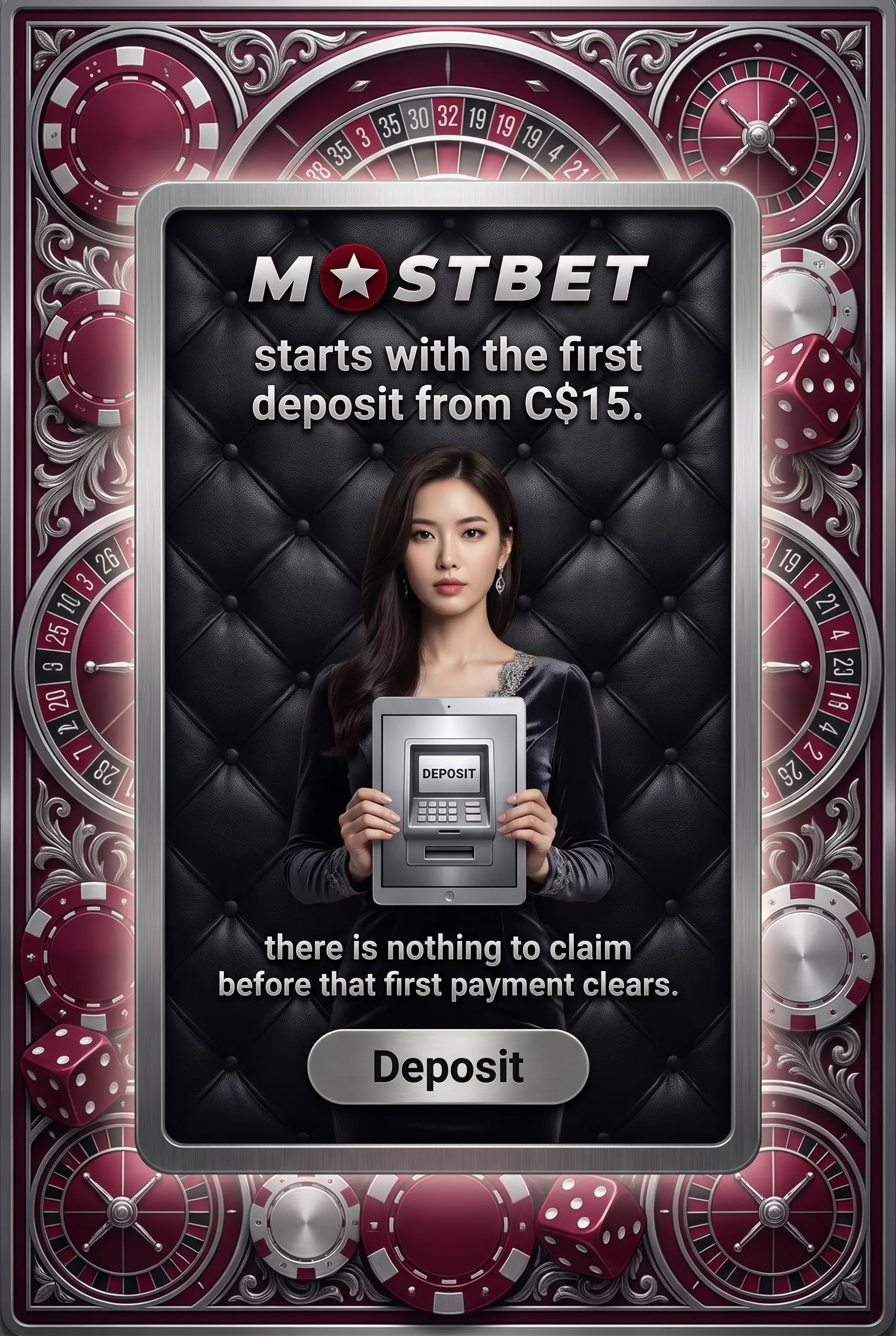 No deposit bonus availability in Canada